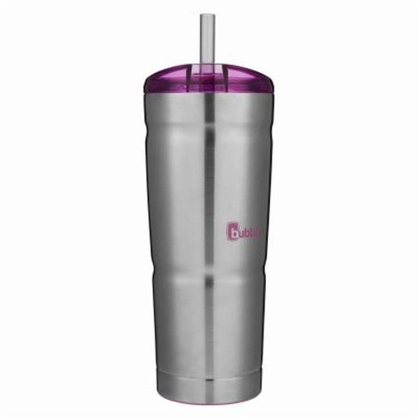 Bakeoff 24 oz Purple Stainless Steel Vacuum Seal Tumbler BA864933